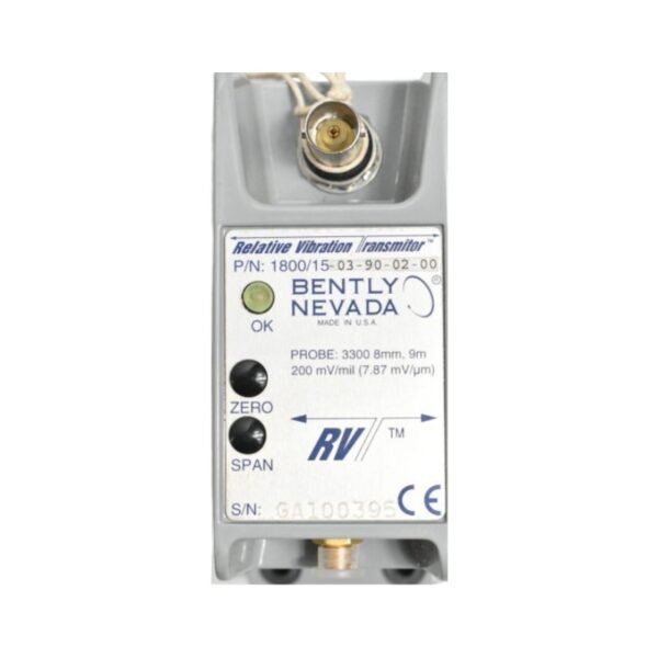 Bently Nevada 1800/15-12-90-02-00 1800 Series Relative Vibration Transmitter