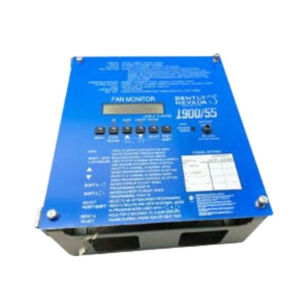 Bently Nevada 1900/55 Fan and Commutator Monitor Module