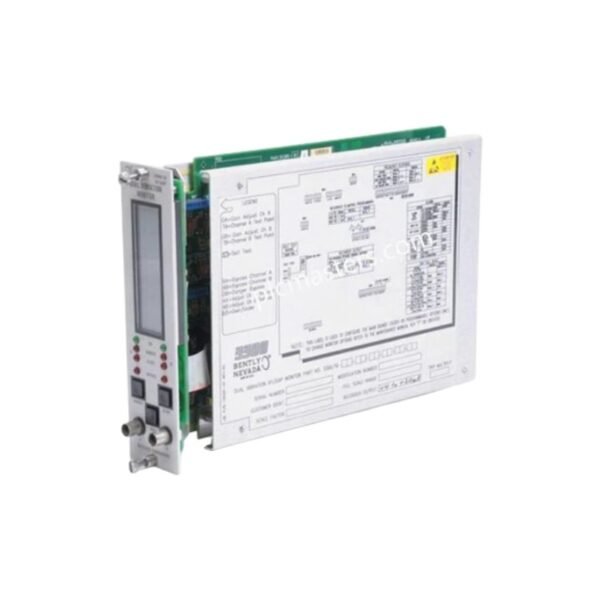 Bently Nevada 3300/16-12-01-02-01-02-00 3300 Series XY/Gap Dual Vibration Monitor
